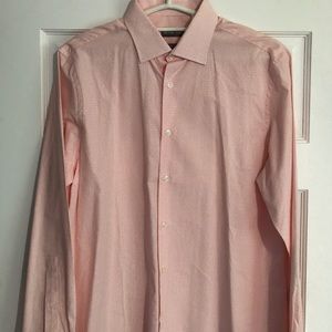 White Plaid Michael Kors Men’s Dress Shirt